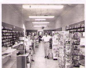 The Book Center, May 1970. In the early 1980s, many a D&D meeting was held in this store's basement -- a D&D group that was also part book club. . . .